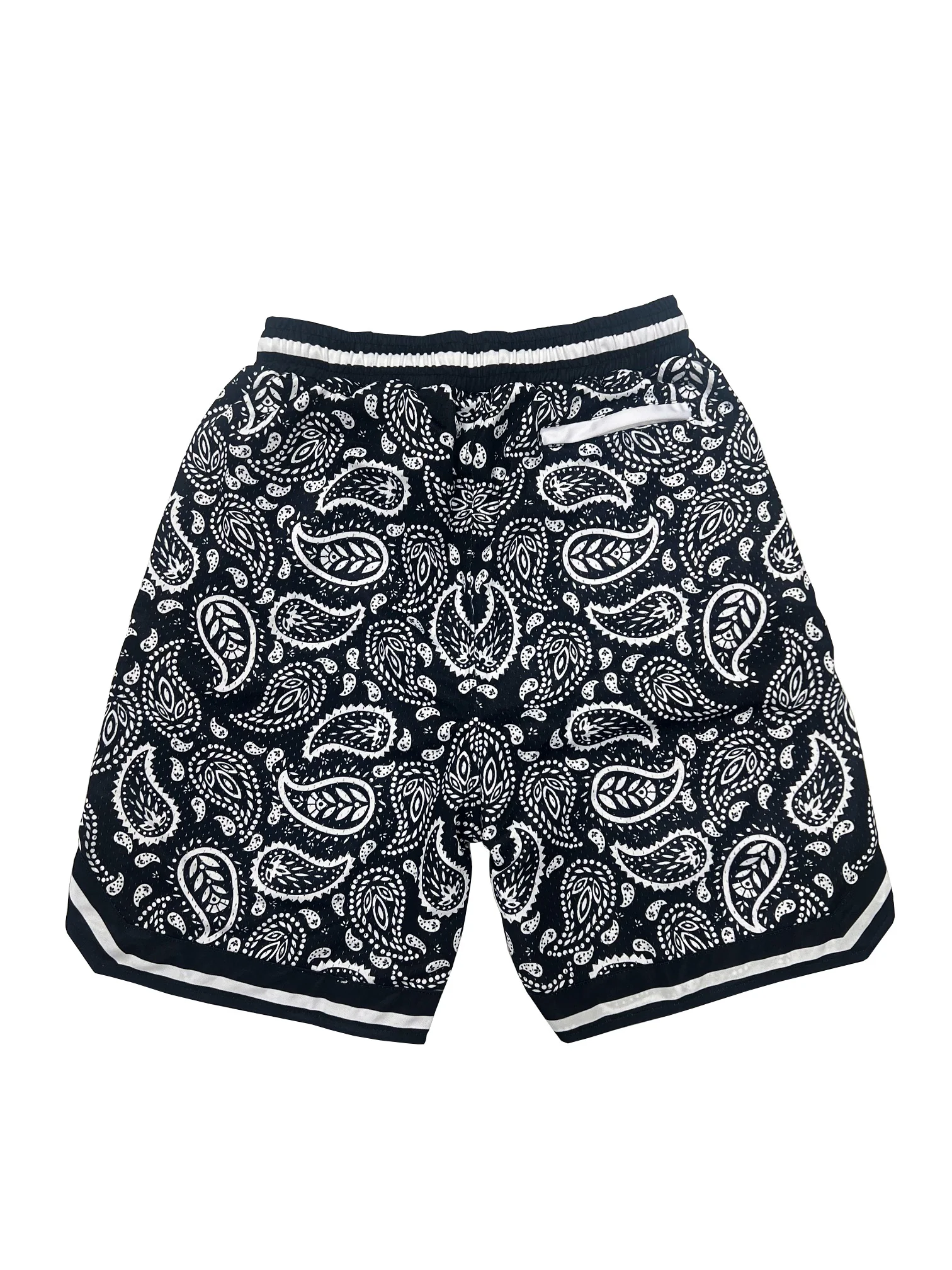 Black Bandana Dipset Couture Shorts - Image 3