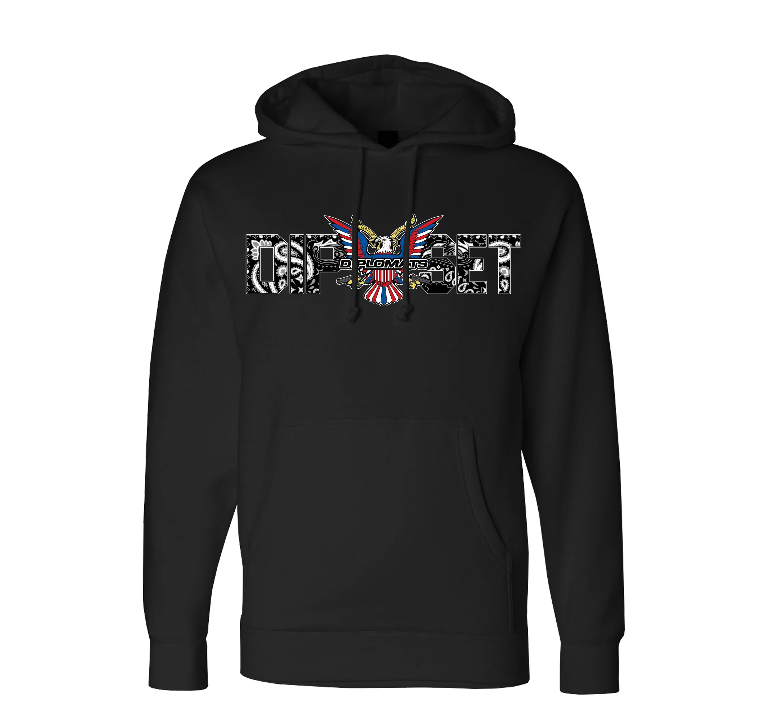 Black Bandana Dipset Hoodie