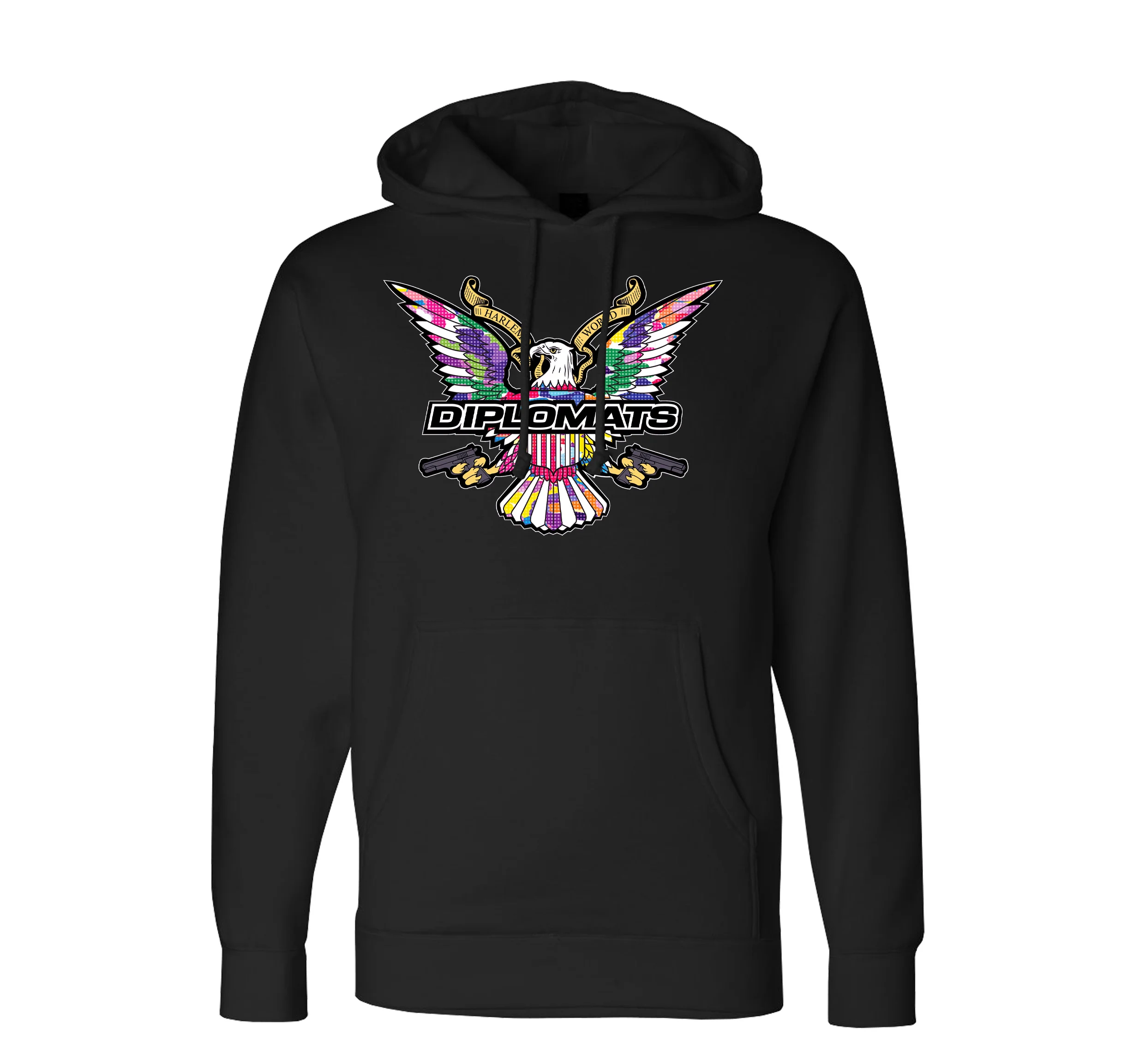 Color Camo Classic Dipset Eagle Hoodie - Image 3
