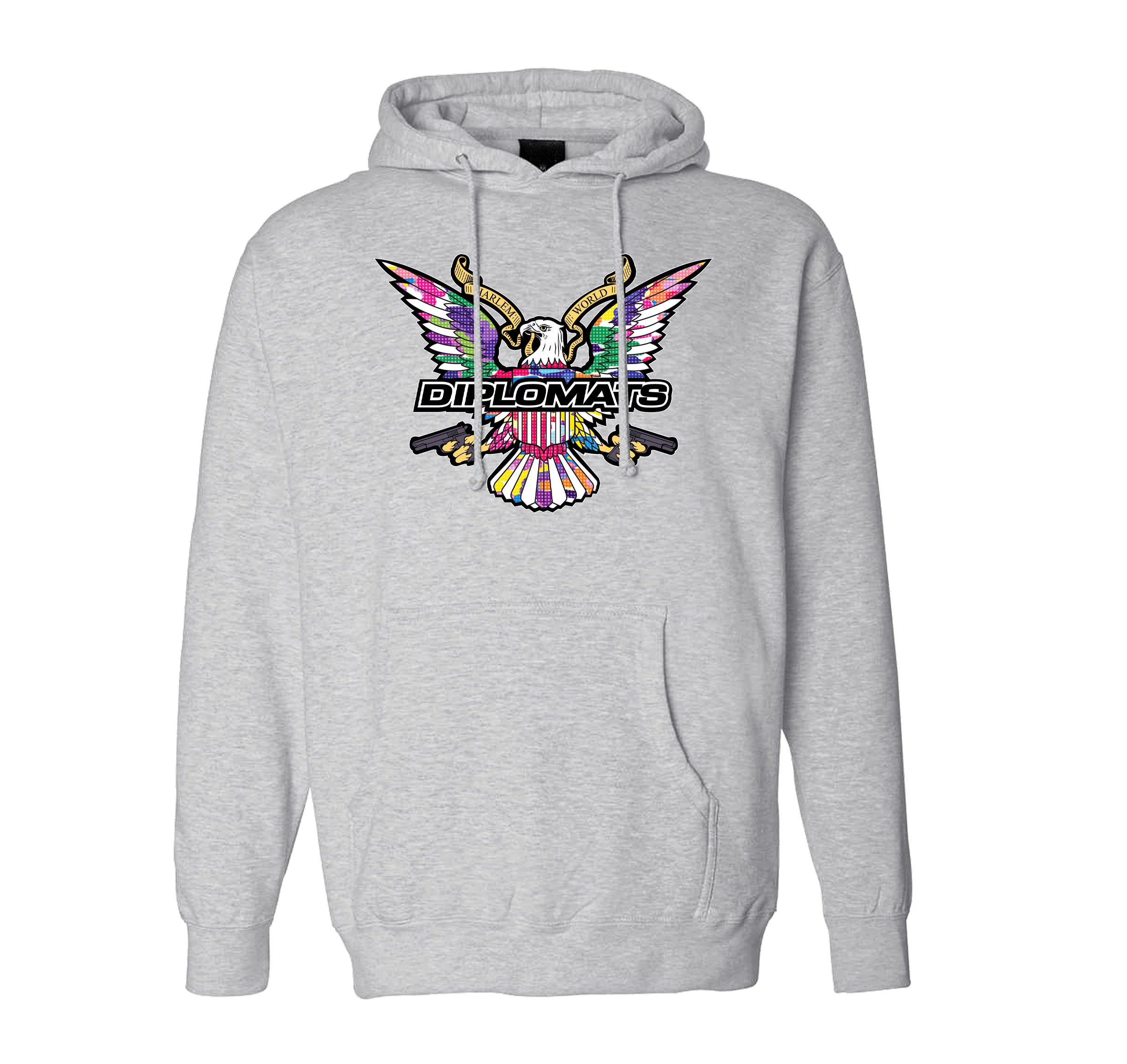 Color Camo Classic Dipset Eagle Hoodie - Image 4