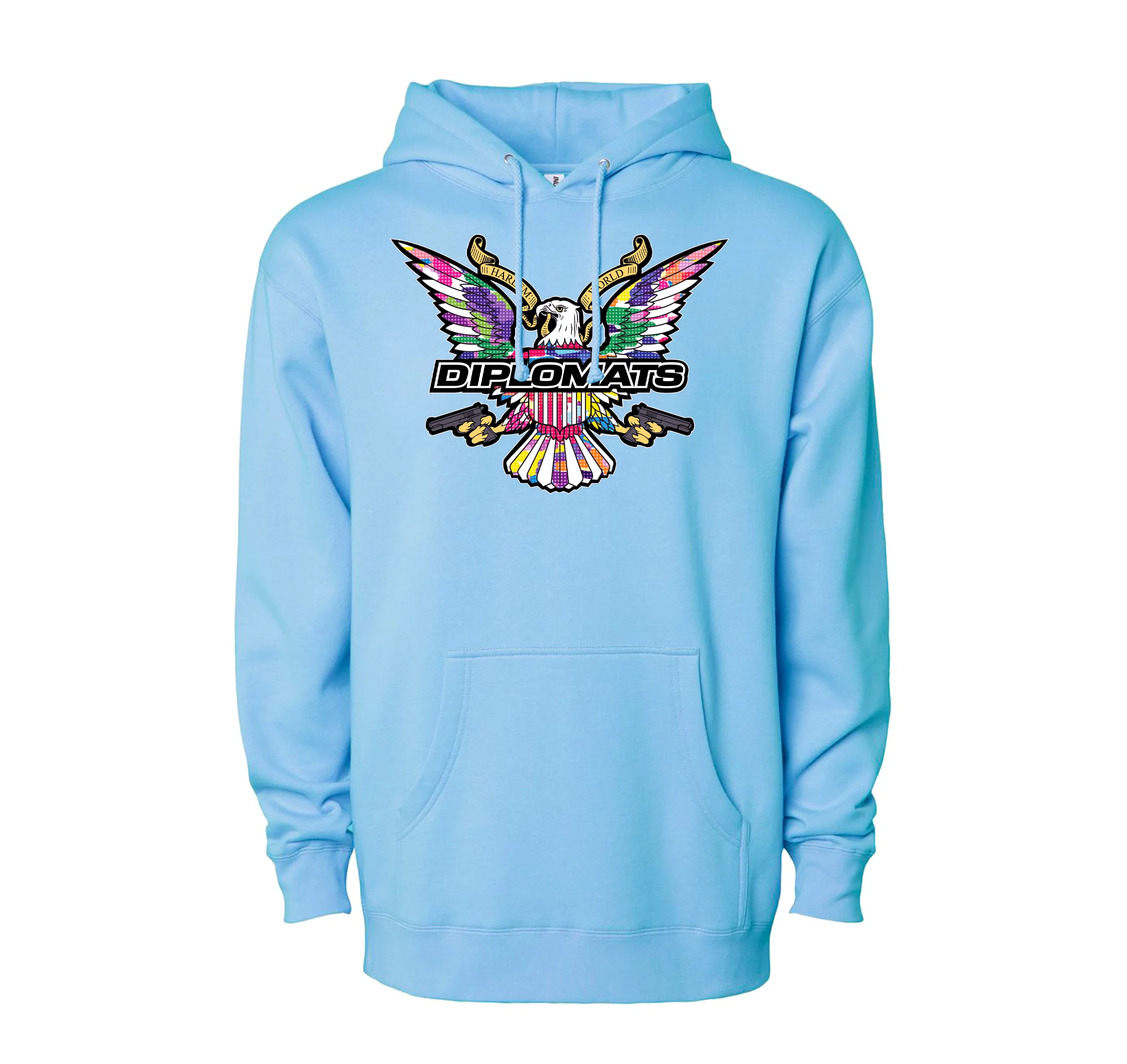 Color Camo Classic Dipset Eagle Hoodie - Image 5