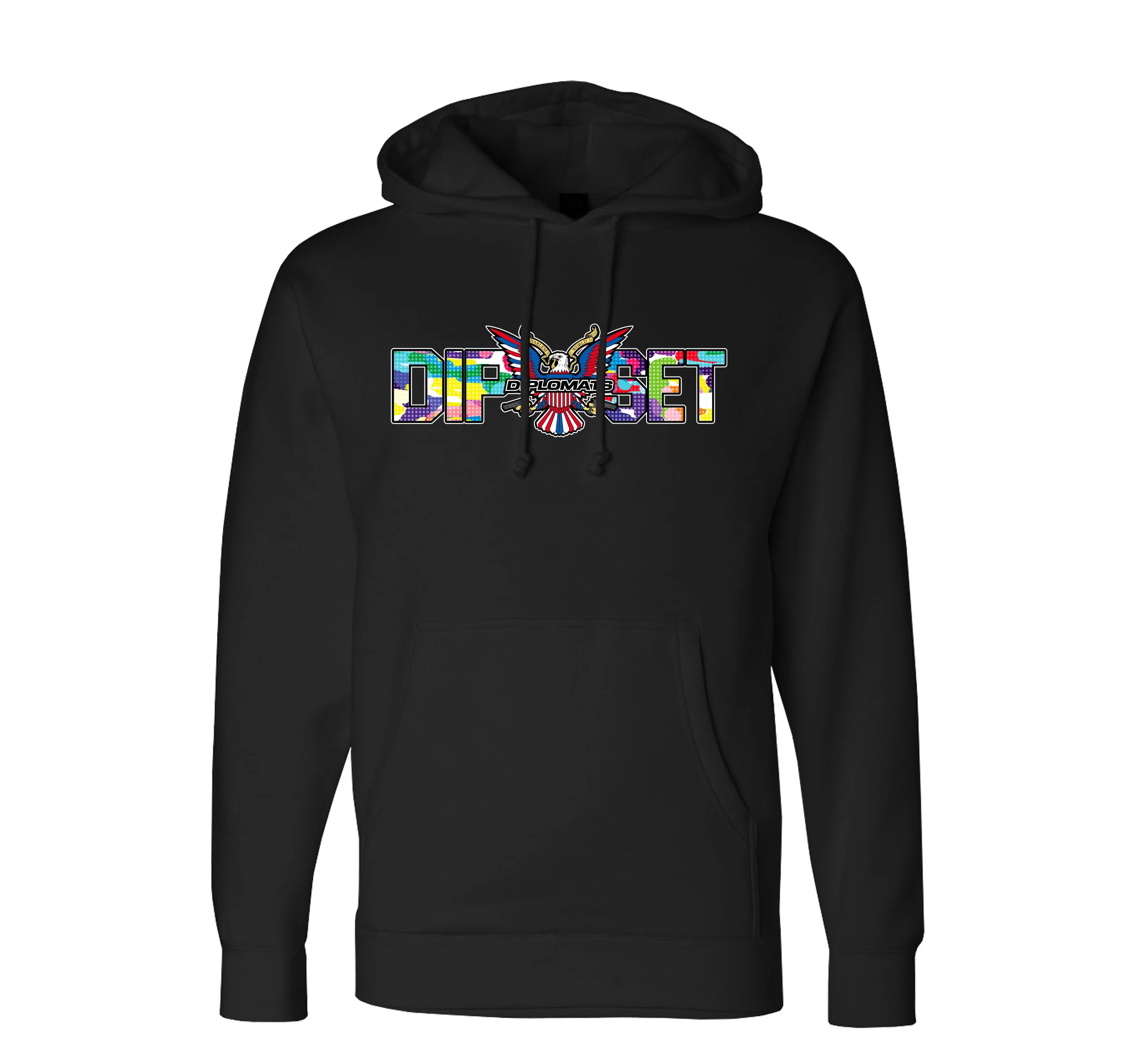 Color Camo Dipset Couture Hoodie