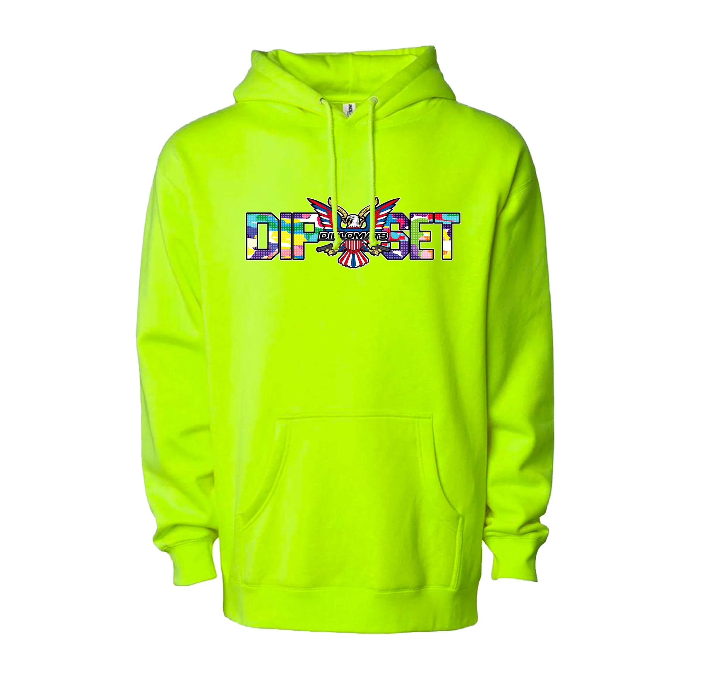 Color Camo Dipset Couture Hoodie - Image 4