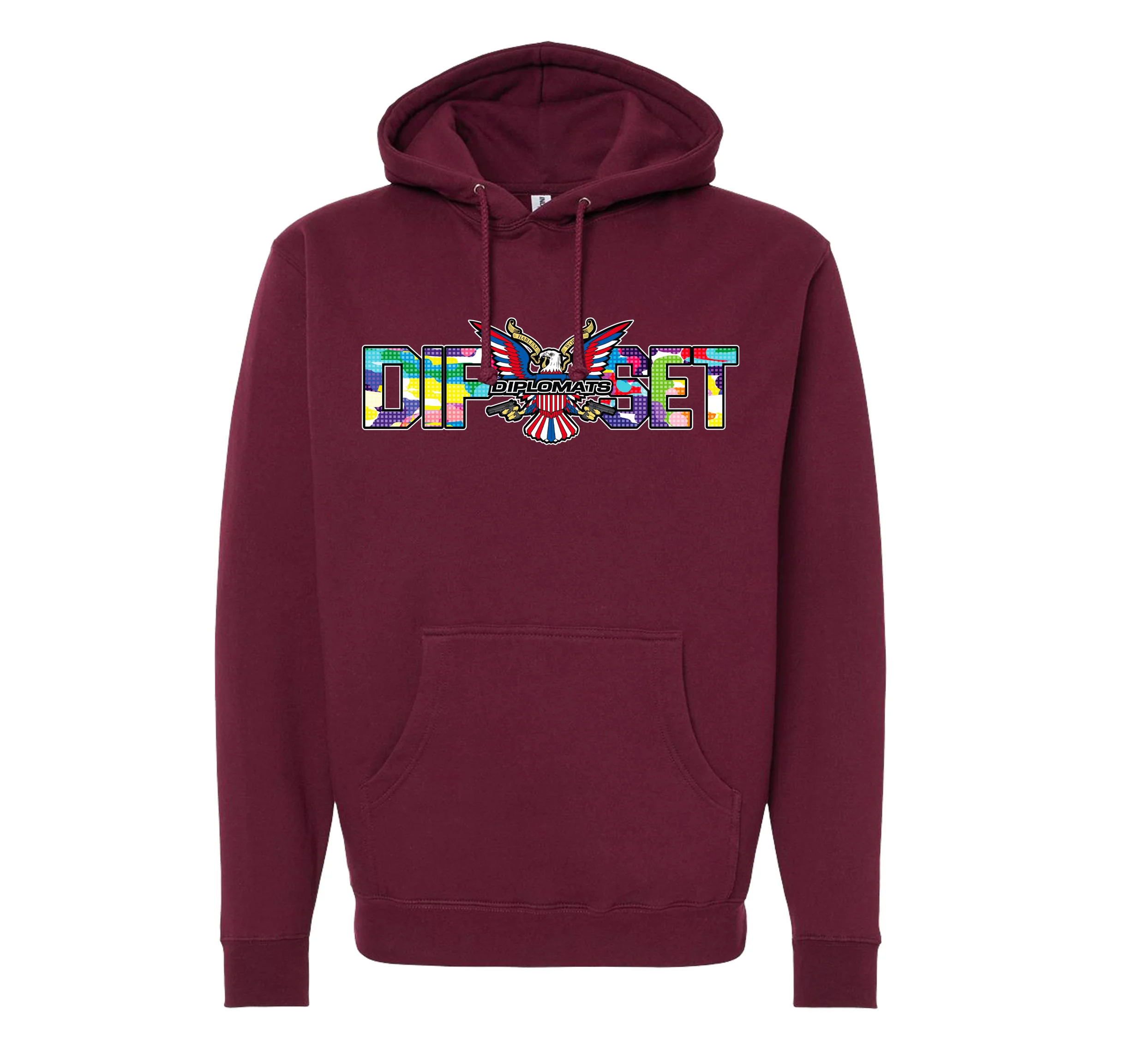 Color Camo Dipset Couture Hoodie - Image 6