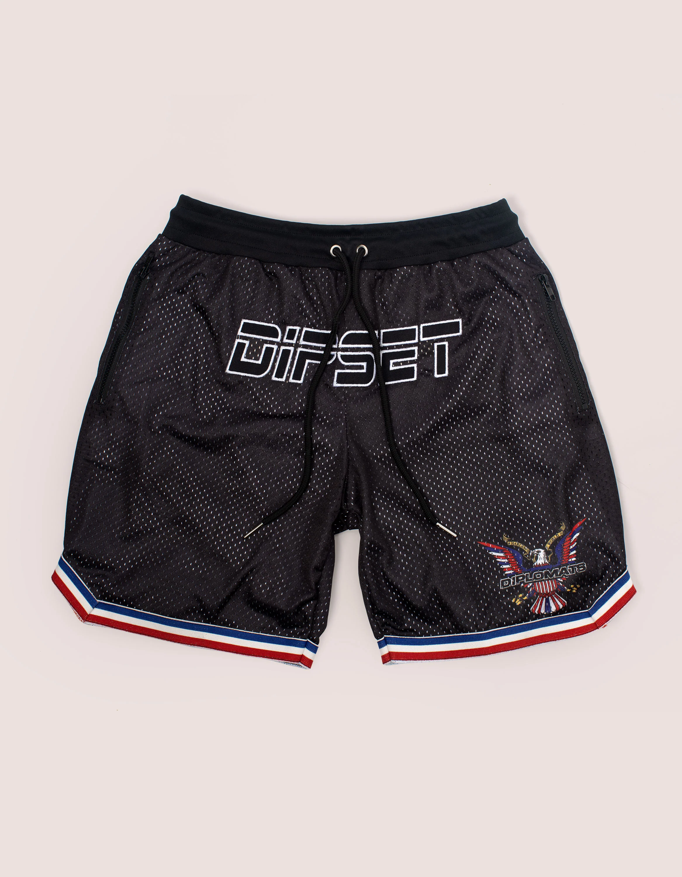 DIPSET Black BBall Shorts
