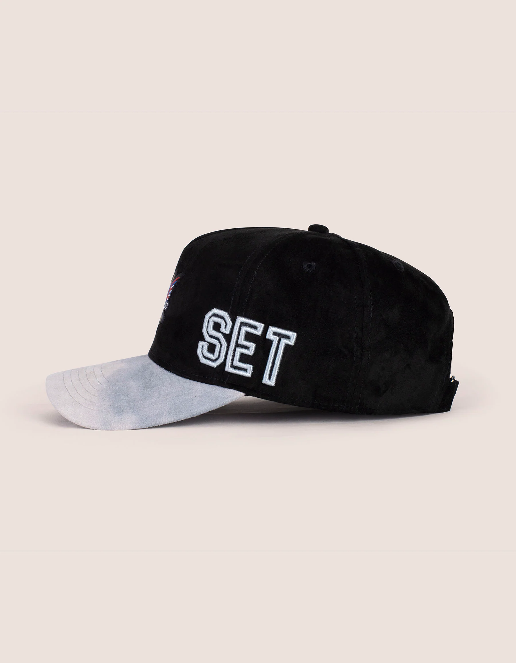 DIPSET COUTURE BLK/GREY Suede ROCKSTAR HAT - Image 3