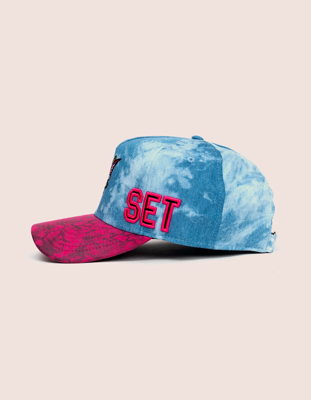 DIPSET COUTURE DENIM ROCKSTAR HAT PINK - Image 3