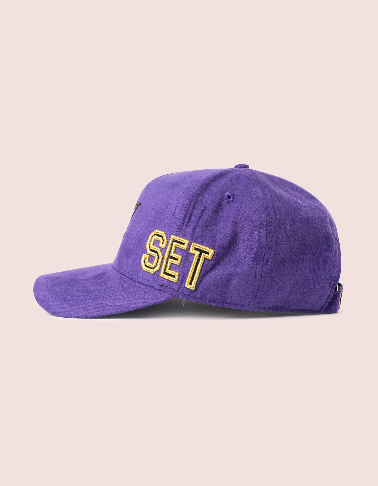DIPSET COUTURE SUEDE ROCKSTAR HAT PURPLE - Image 3
