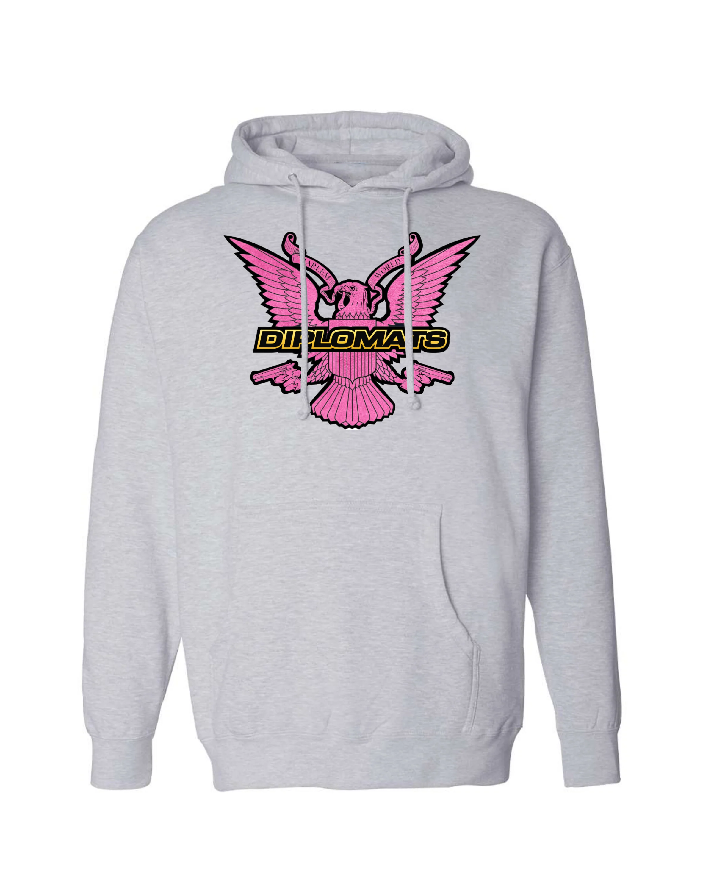 DIPLOMATIC Grey Hoodie - Image 2