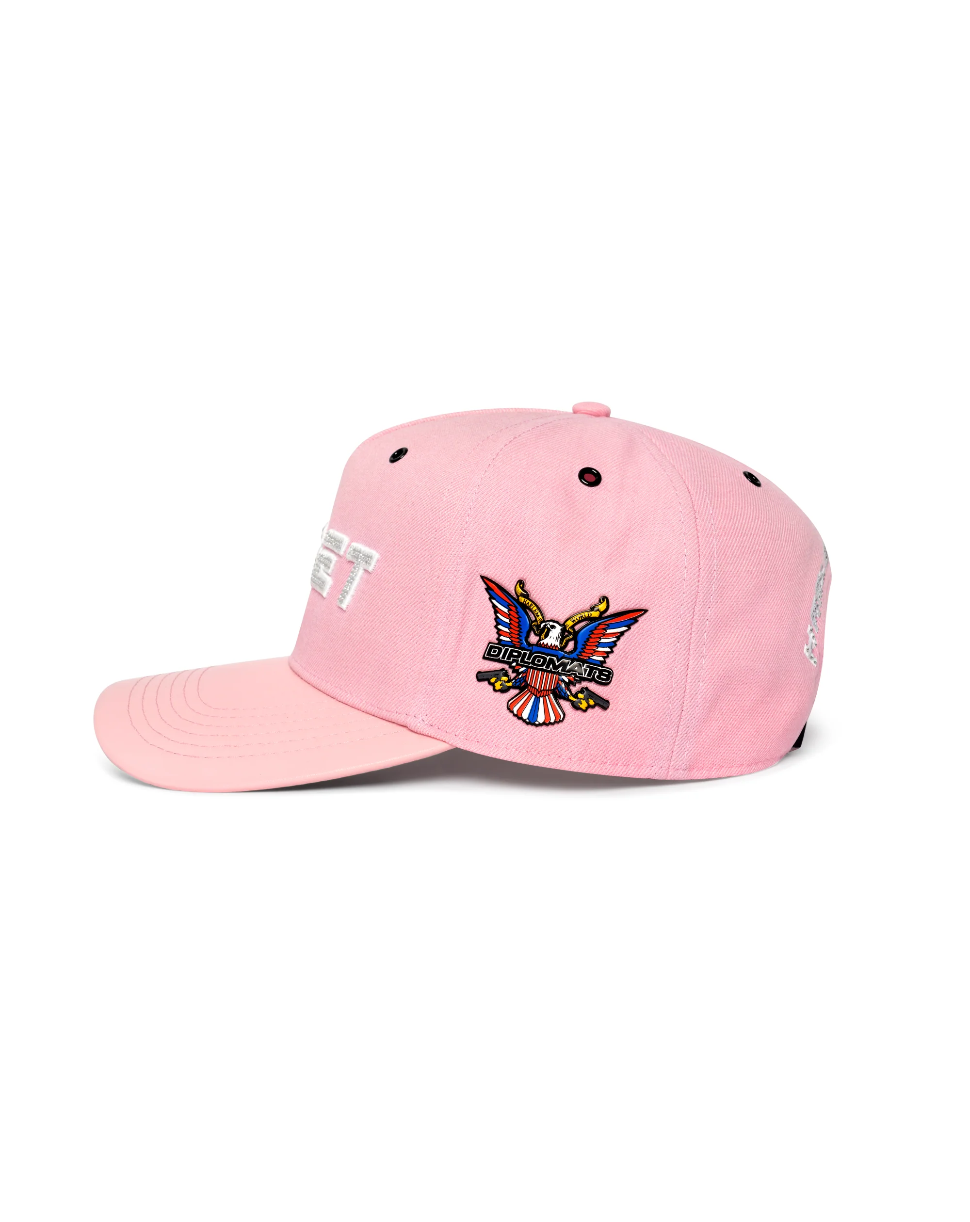 DIPSET COUTURE Bust Down Hat PINK - Image 3