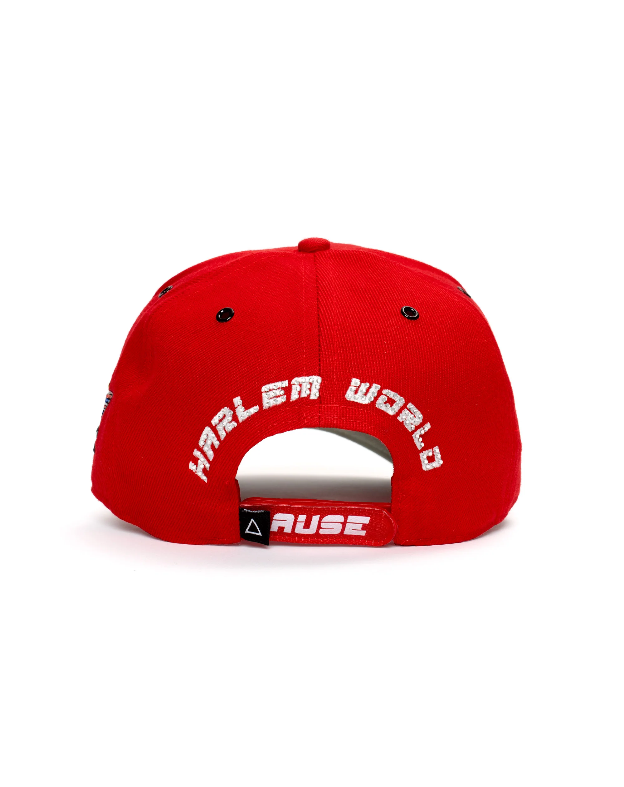 DIPSET COUTURE Bust Down Hat RED - Image 4