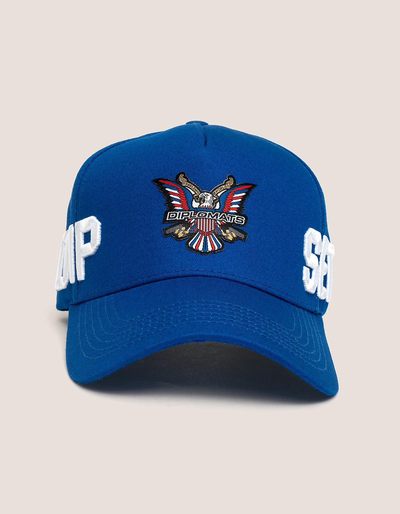 DIPSET COUTURE COTTON ROCKSTAR HAT BLUE - Image 2