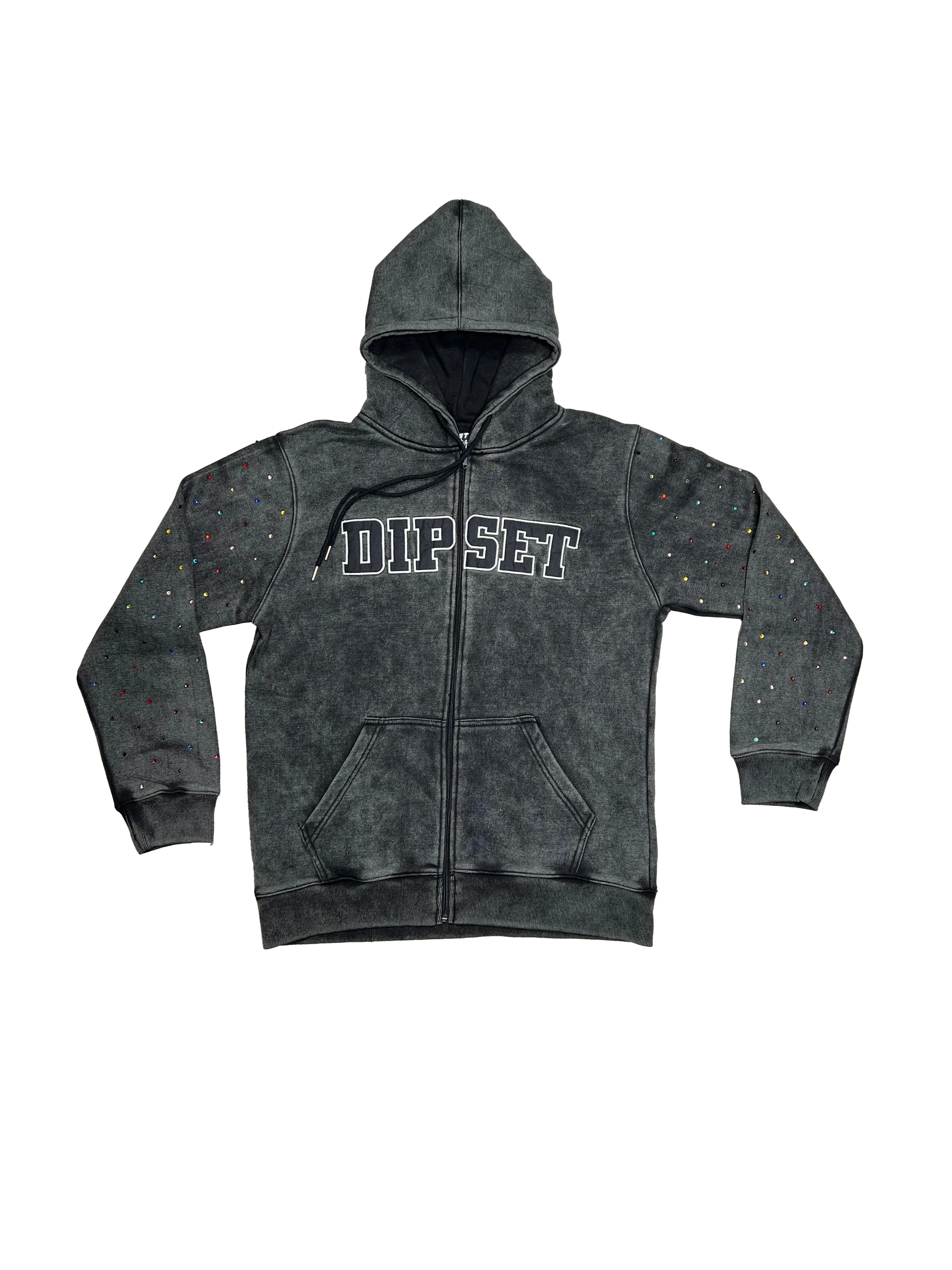 Dipset Eagle Black Washed Sweatsuit - Image 3