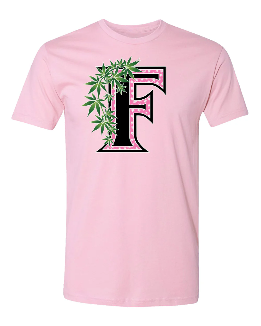 Flee Farms F Pink logo Tshirt - Image 3