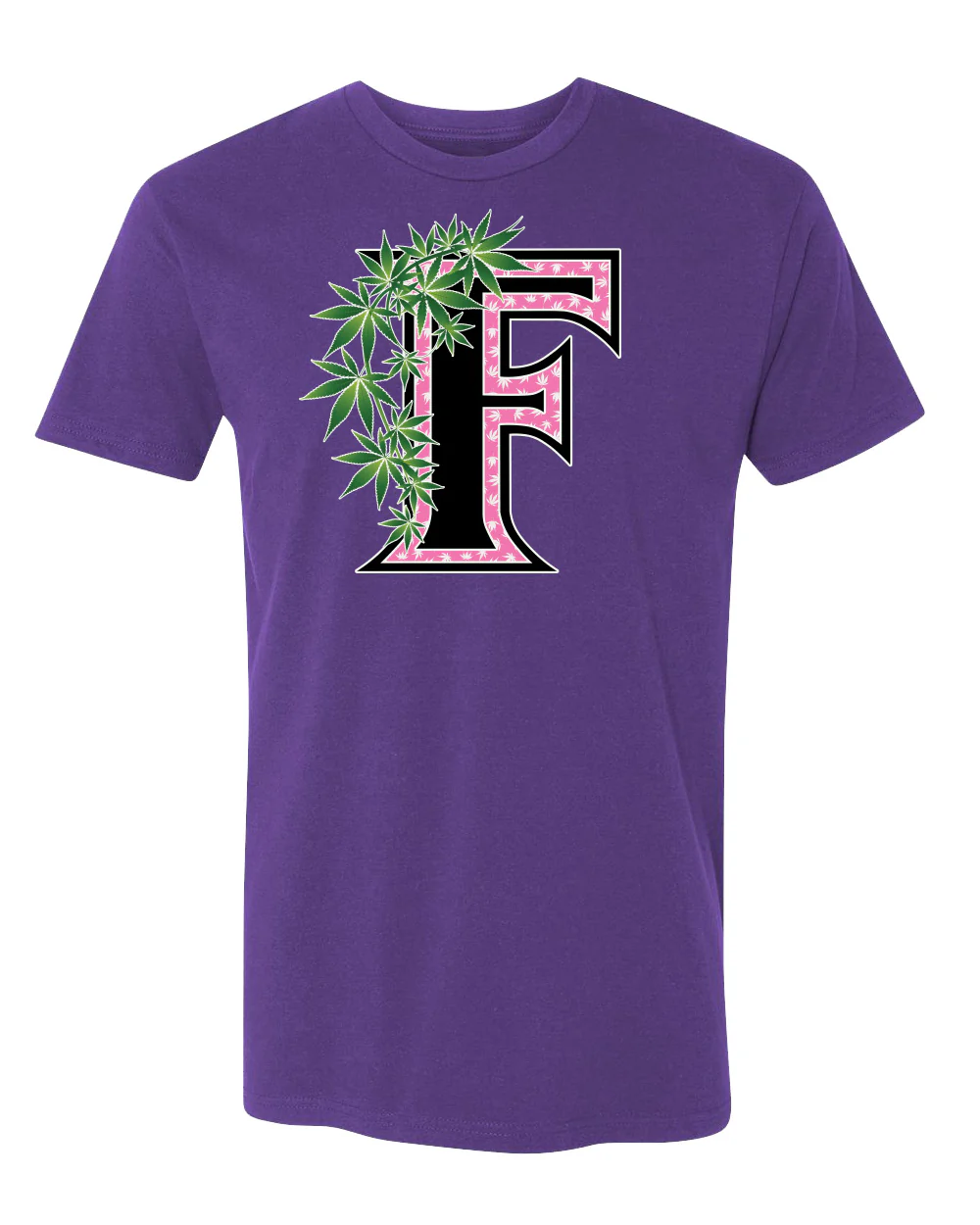 Flee Farms F Pink logo Tshirt - Image 4