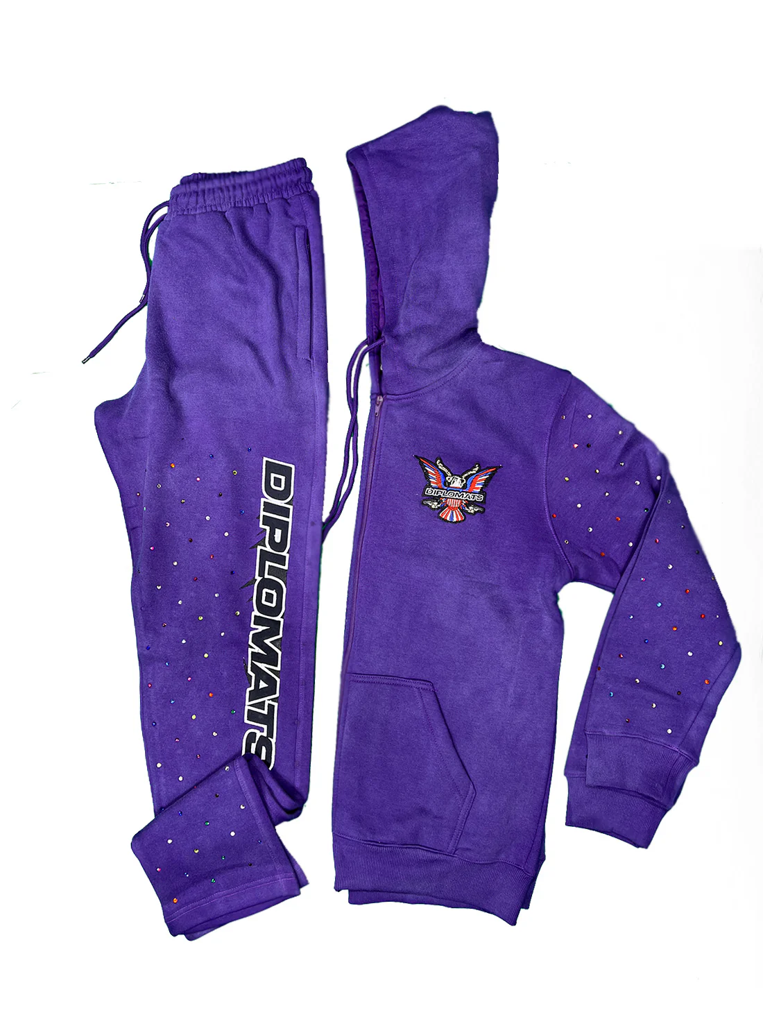 Killa Eagle PURPLE Sweatsuit