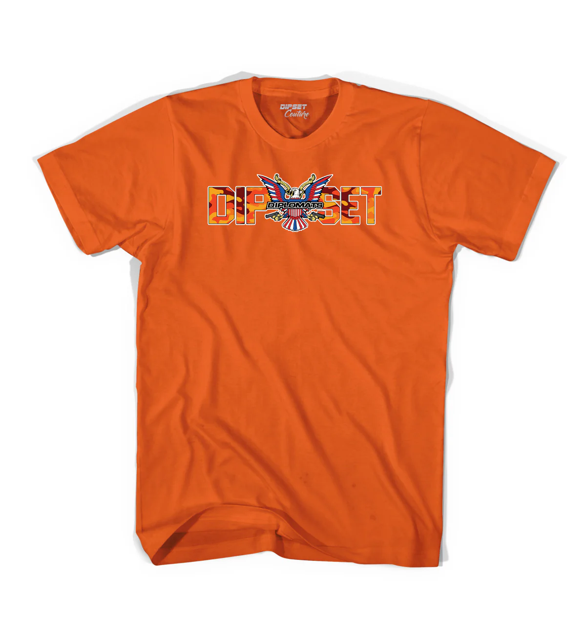 Orange Camo Dipset Couture T - Image 3