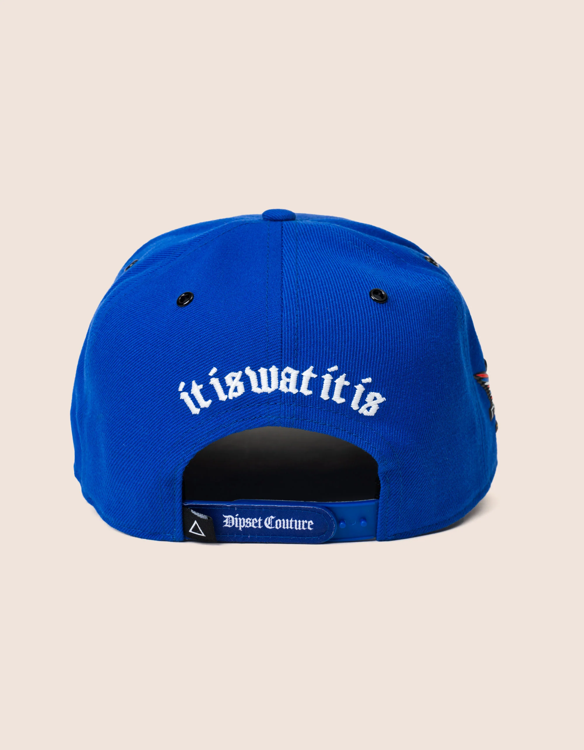 PAUSE Dipset Couture BLUE Hat - Image 4