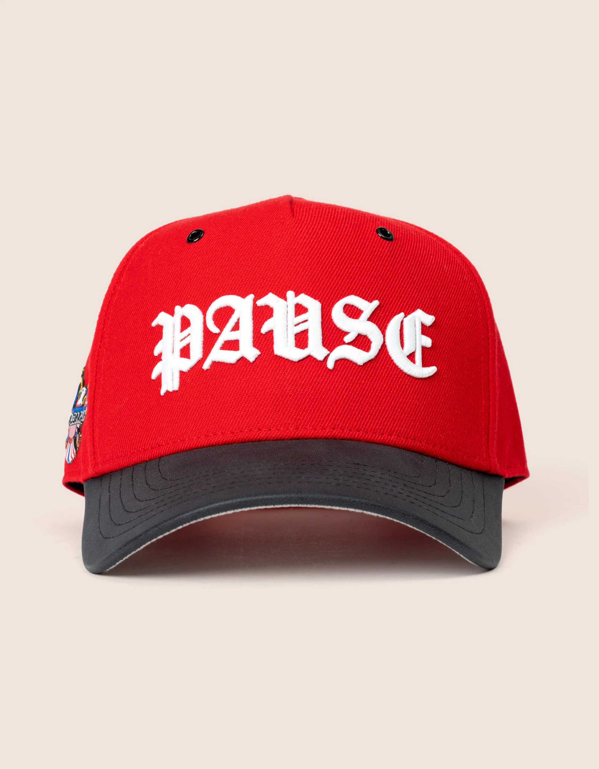 PAUSE Dipset Couture RED Hat - Image 2