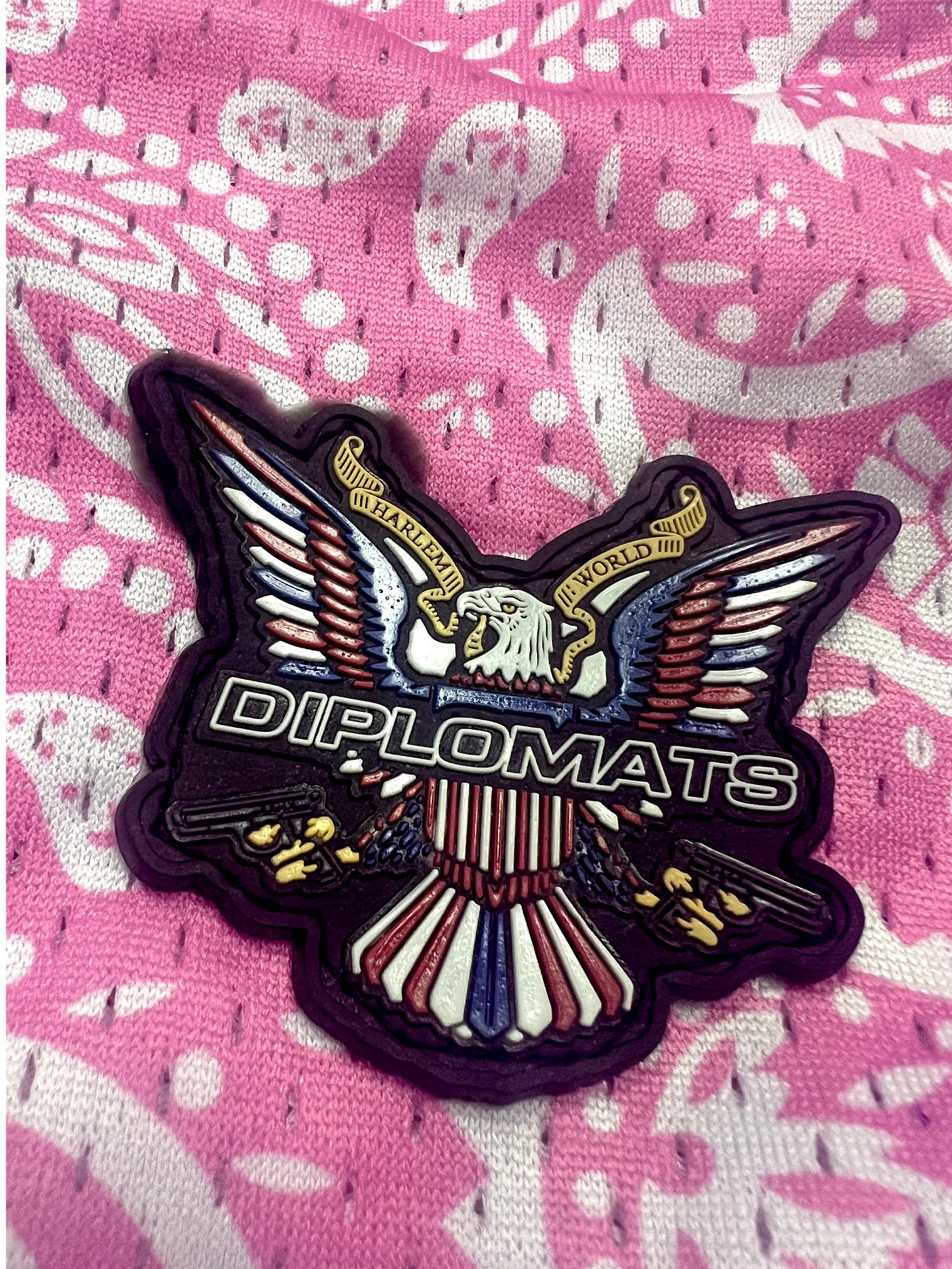 Pink Bandana Dipset Couture Shorts - Image 3