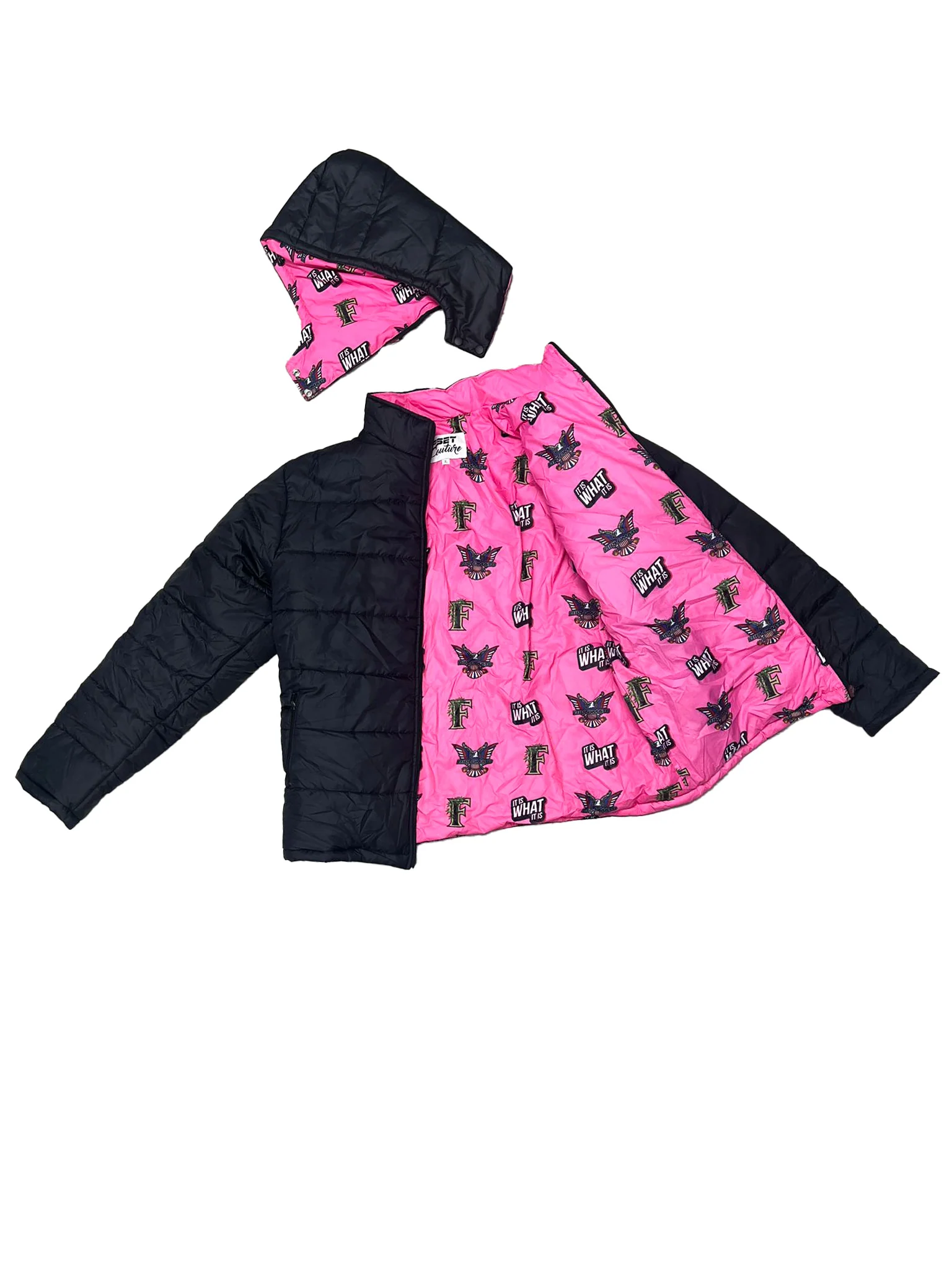 Puff Dipset Couture Pause Jaket - Image 3
