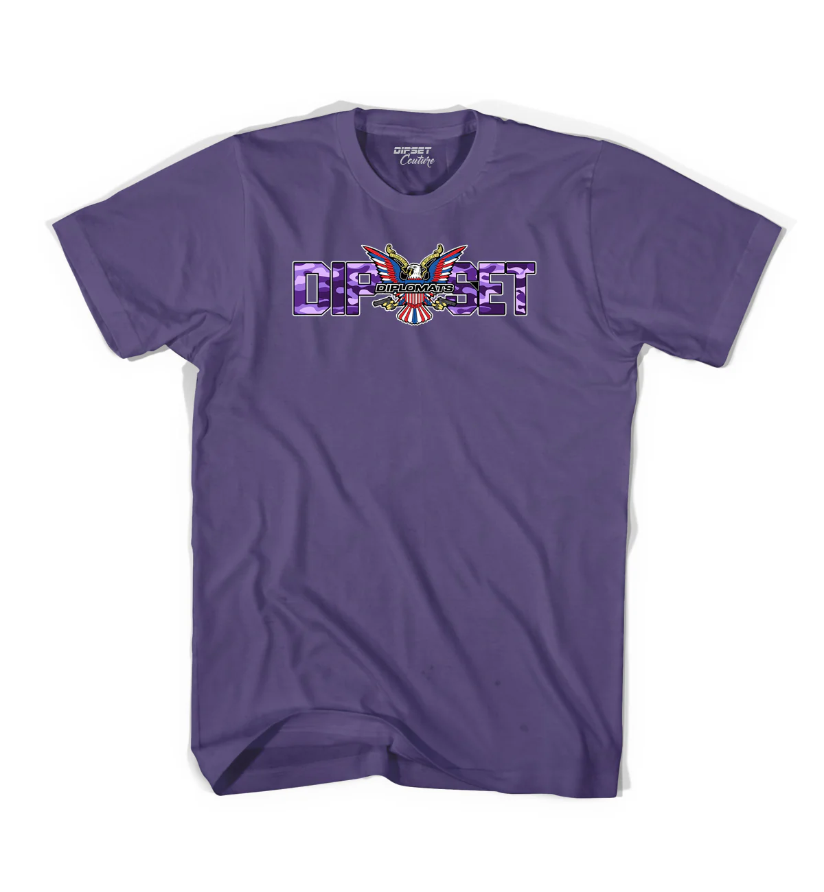 Purple Camo Dipset Couture T - Image 4