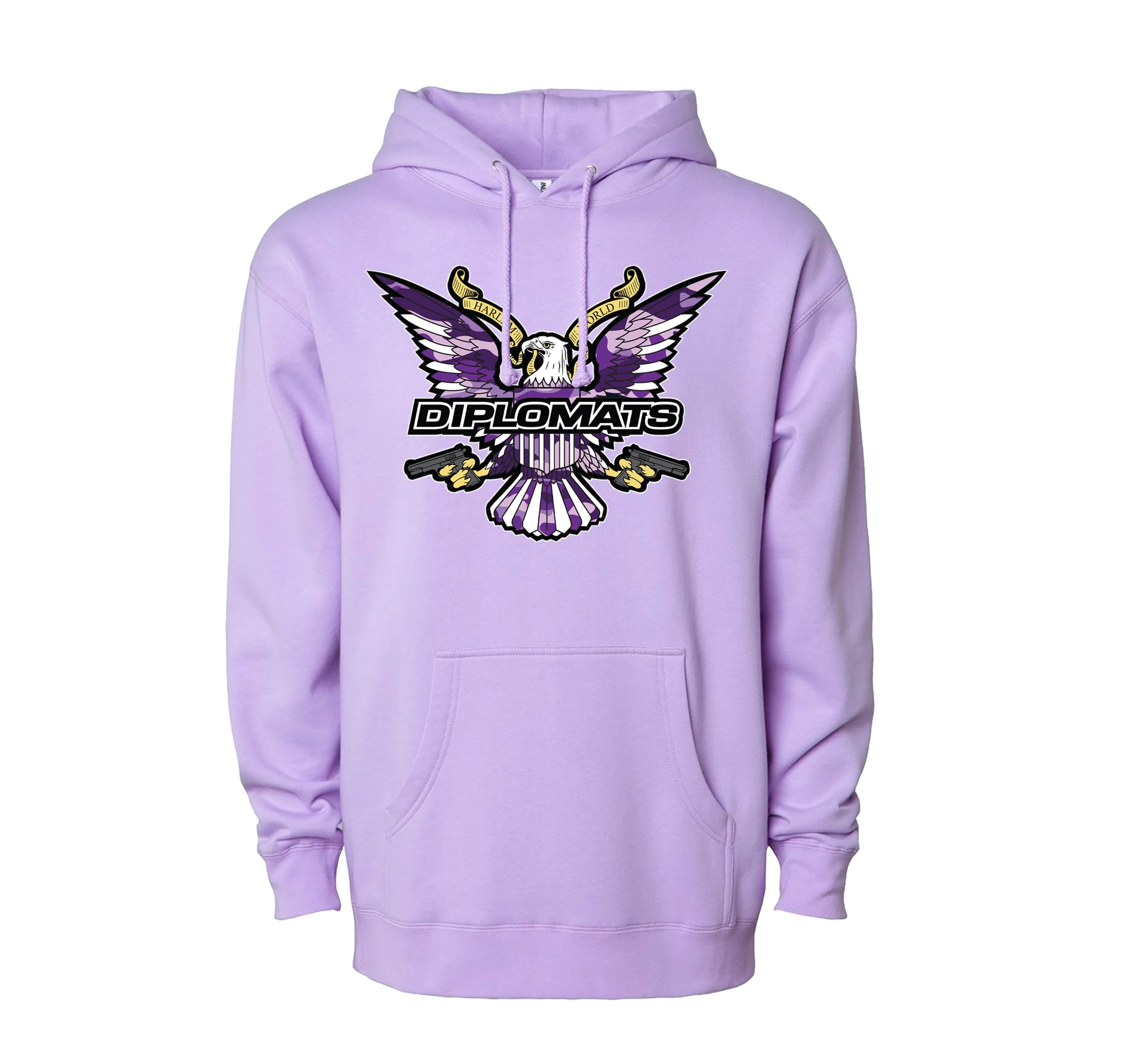 Purple Camo Eagle Classic Dipset hoodie