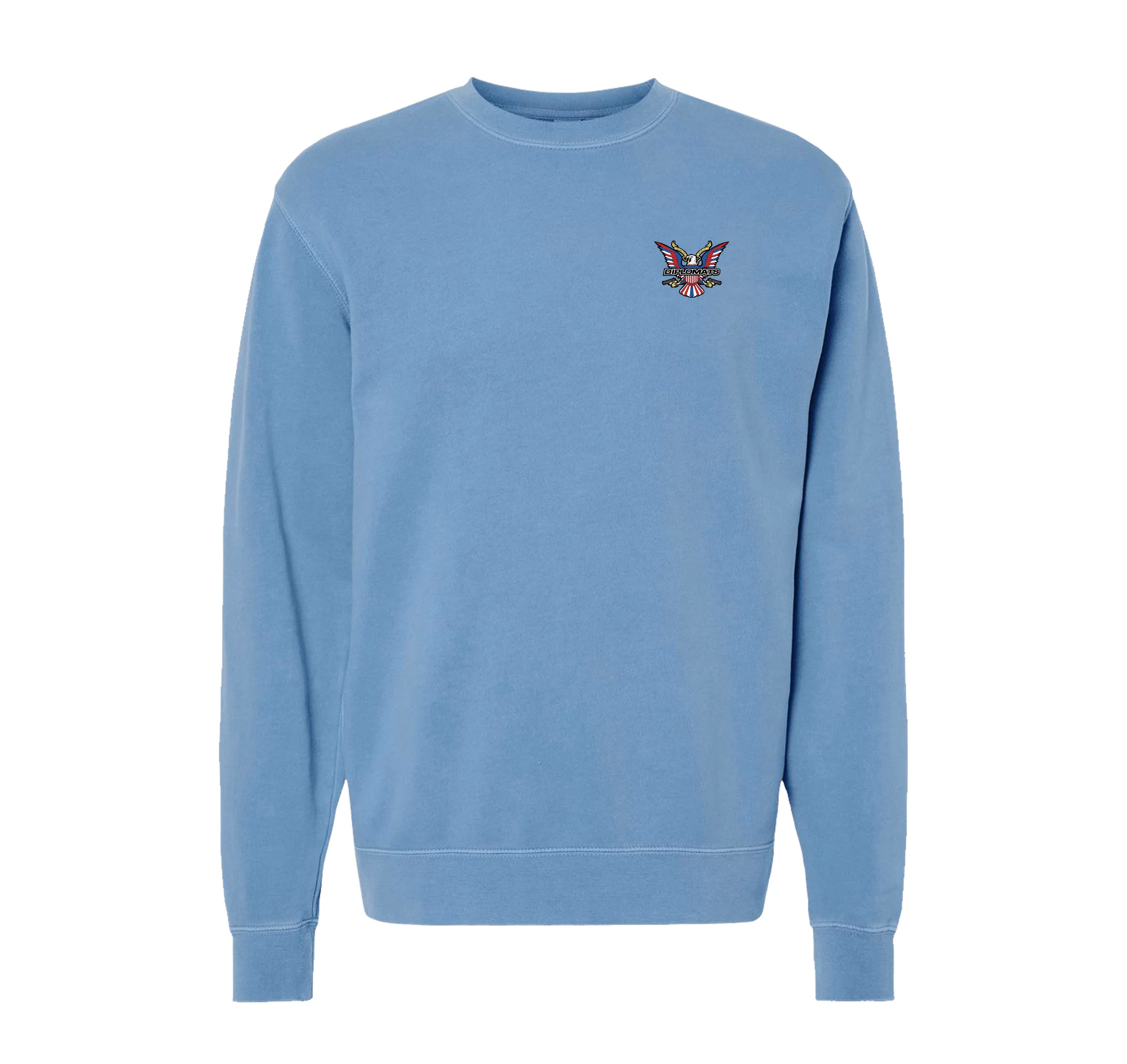 Vintage Washed Classic Crewneck Sweater - Image 2